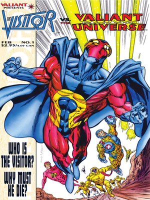 cover image of The Visitor Vs. the Valiant Universe (1995), Issue 1